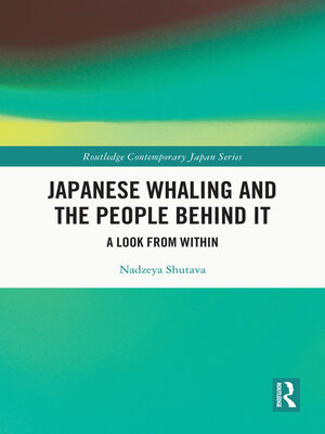 cover image of Japanese Whaling and the People Behind It